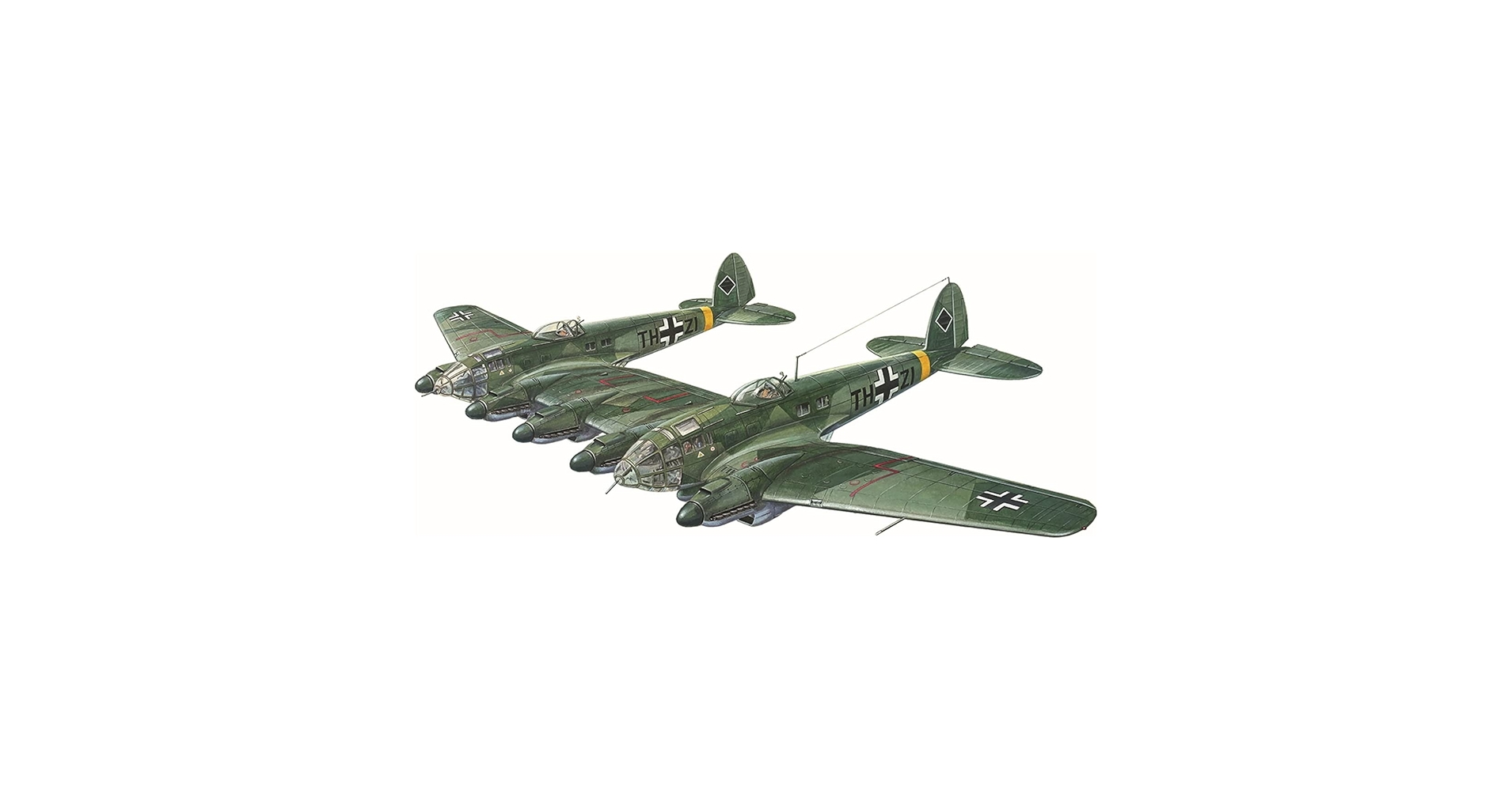 Amazon | ローデン 1/144 ドイツ空軍 ハインケル He111Z-1